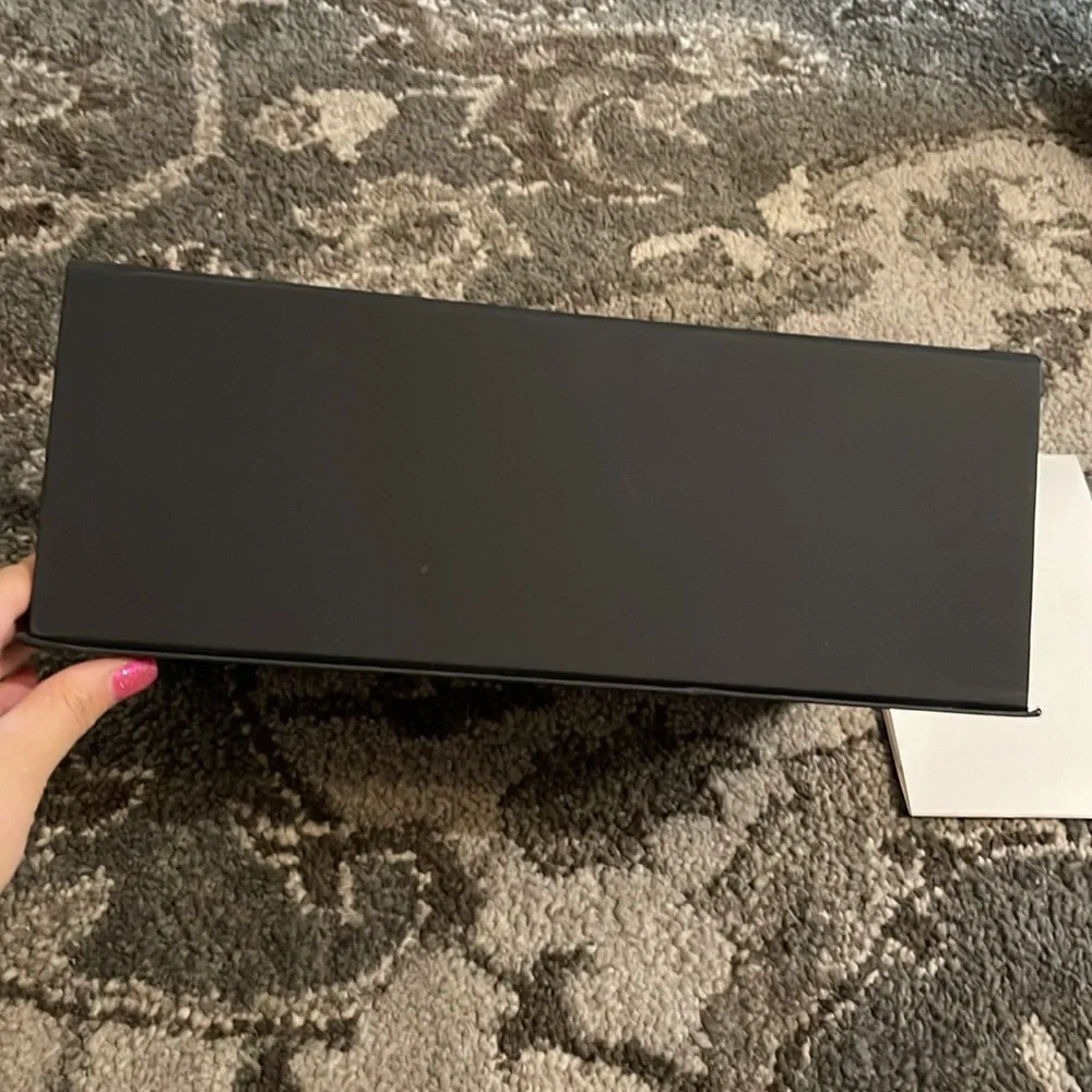 Chanel Black Magnetic Box And Booklet